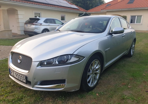 Jaguar XF cena 58000 przebieg: 65000, rok produkcji 2013 z Rzeszów małe 254